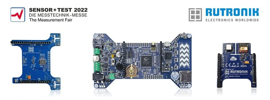 Rutronik presents innovative solutions for IIoT and IoE from leading manufacturers and own developments at Sensor+Test 2022